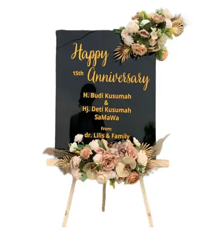 Papan Bunga Akrilik Cieurih