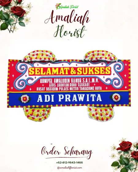 Papan Bunga Ucapan Selamat Cieurih